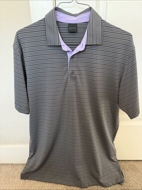Dunning Golf Polo size large with TPC Piper Glen logo